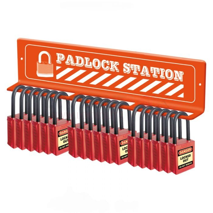 Mini Lockout / Tagout padlock Station