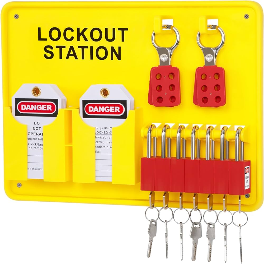 Mount Lockout Tagout Station